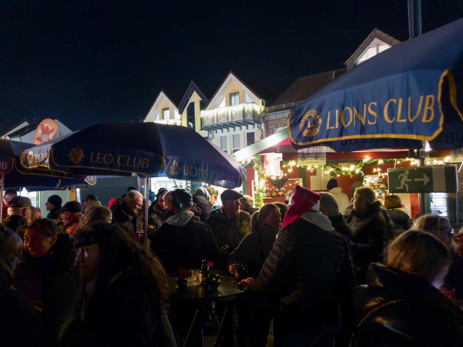 Lions Stand auf dem Rheinbacher Weihnachtsmarkt